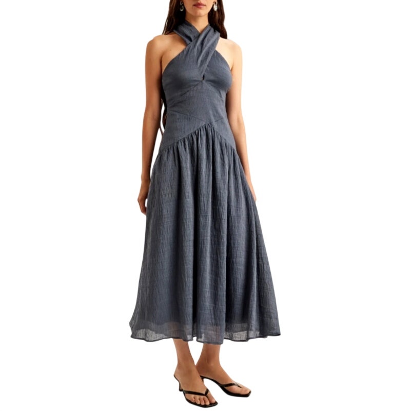 Merlette Women's Midnight Sleeveless Zadie Dress Size 4